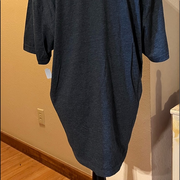 Soft T-Shirt Dark Gray “She’s Like Texas” NWT REBEL ROSE - Picture 3 of 4